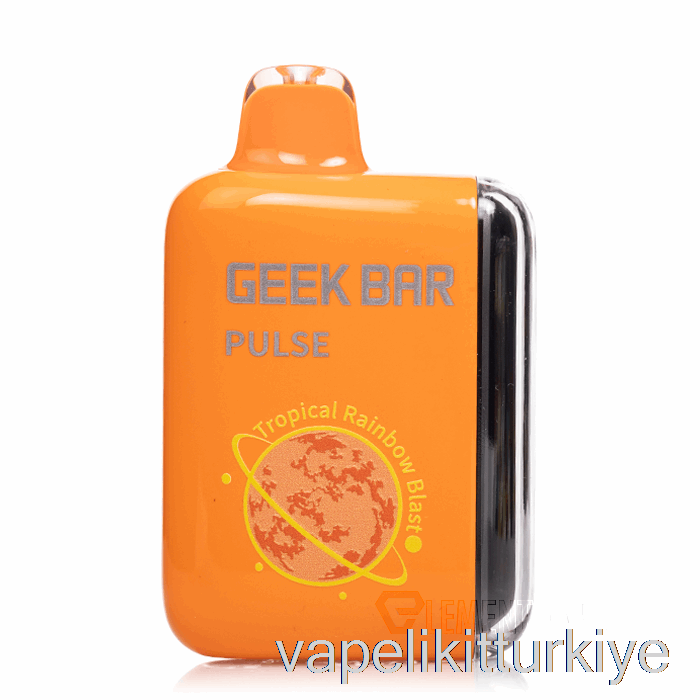 Vape Likit Geek Bar Darbe 15000 Tek Kullanımlık Tropikal Gökkuşağı Patlaması